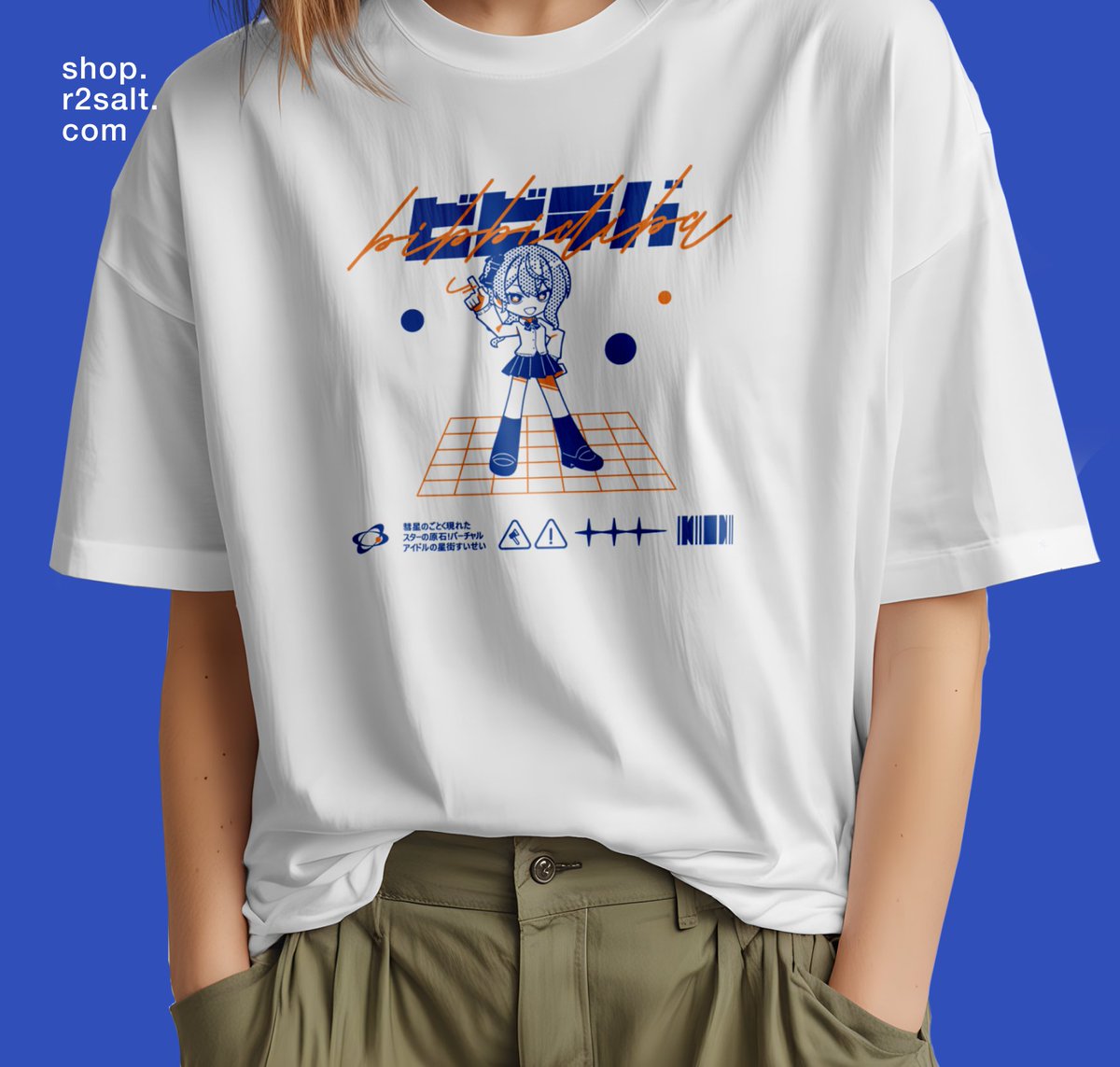 would anyone be interested in a suisei bibbidiba shirt rerun for offkai / anirevo / anyc / online🥹

i want to make a new primadonna shirt too..!