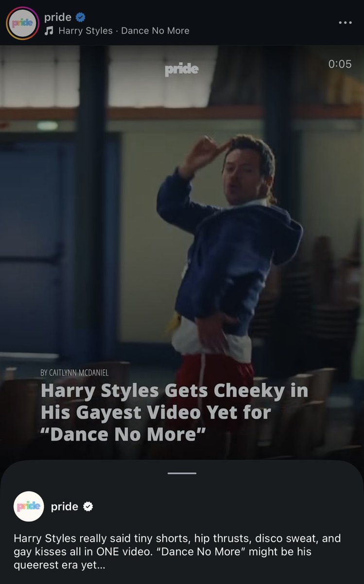 gayest video confirmed by pride