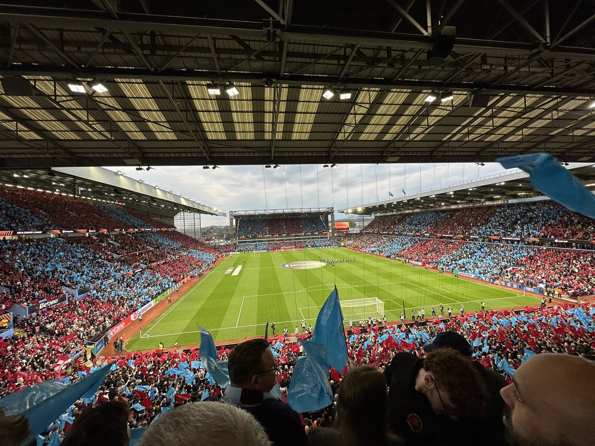avfcjally's tweet photo. just got home, wow oh wow. What a special night at Villa Park, we are in the europa league final!!!! #avfc https://t.co/yZj7FOQII9