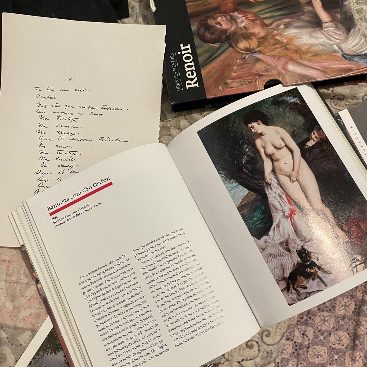 ofeliaesque's tweet photo. lendo sobre uma obra de arte / vendo ela pessoalmente. https://t.co/phTPmtblJ6