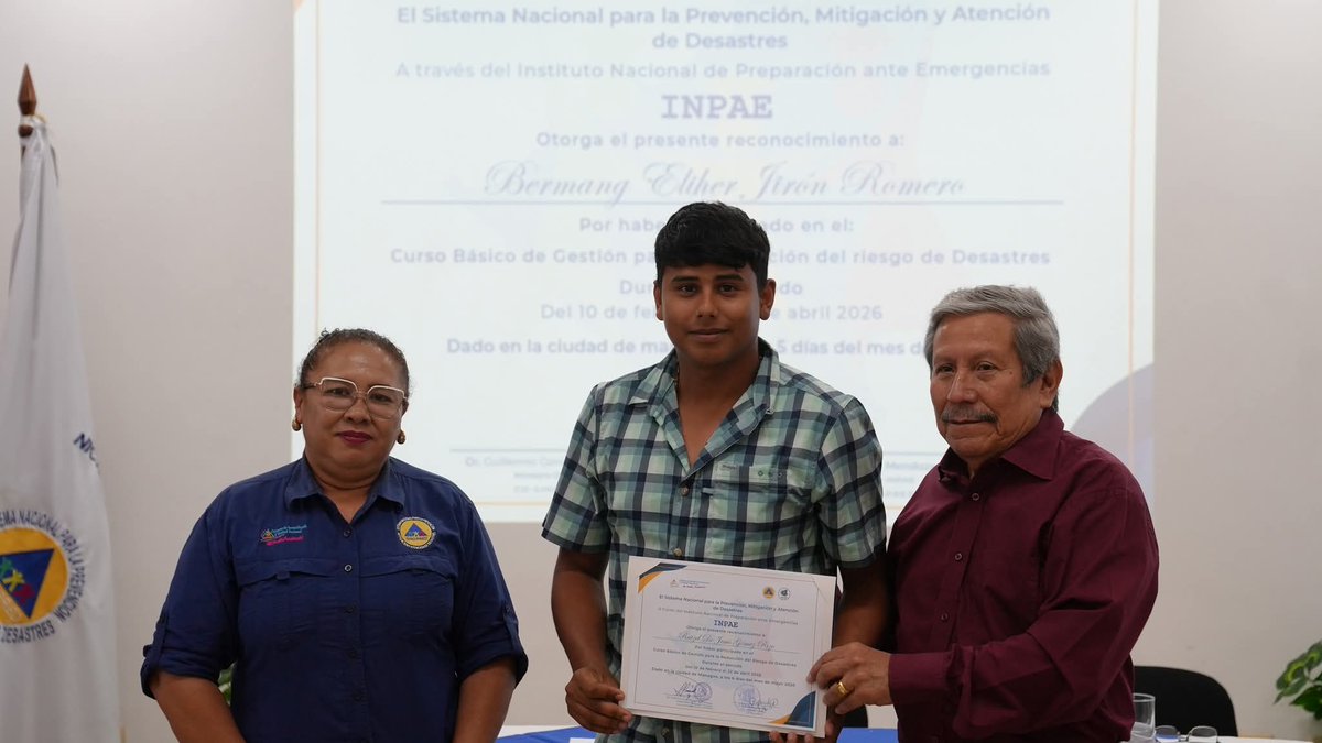 SINAPRED Nicaragua tweet media