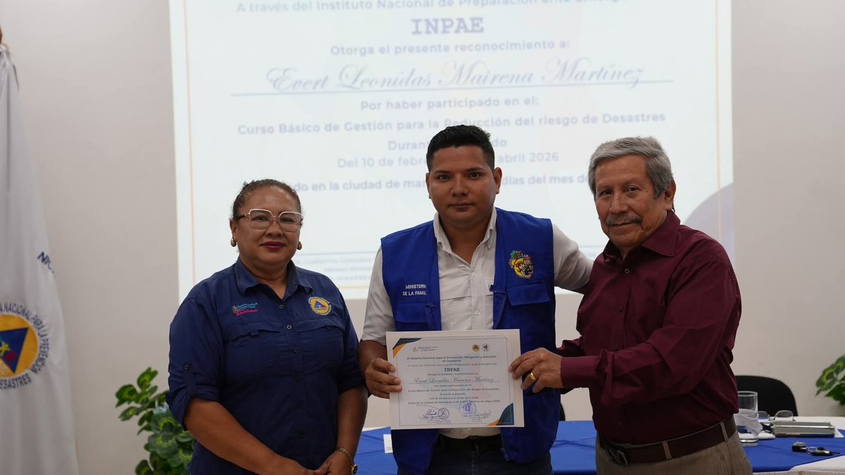 SINAPRED Nicaragua tweet media