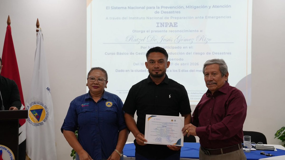 SINAPRED Nicaragua tweet media