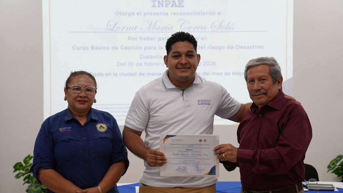 SINAPRED Nicaragua tweet media