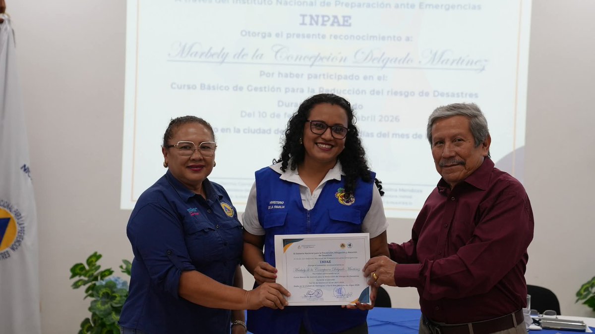 SINAPRED Nicaragua tweet media