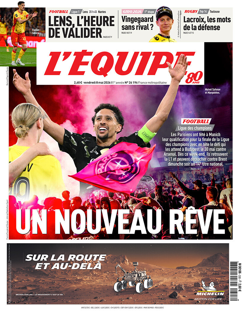 L'Équipe tweet media