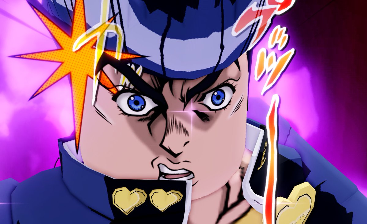 SUnleashedNews's tweet photo. 💎JOSUKE SNEAK💎
Presumably for his awakening!
#anime #roblox #shonenunleashed https://t.co/3GpmTxVBAF