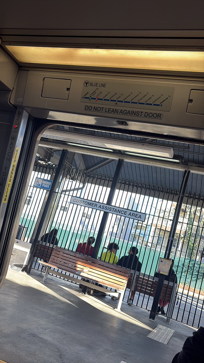 nelmandelson's tweet photo. @MBTA Maaaaan I’ve been on this blue line because of an “unauthorized person” on the tracks….. https://t.co/G2fWnsrHDv