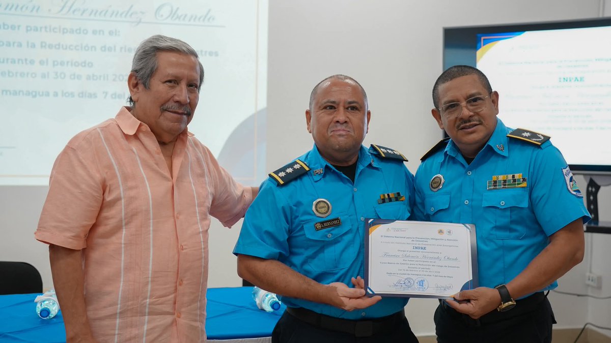 SINAPRED Nicaragua tweet media