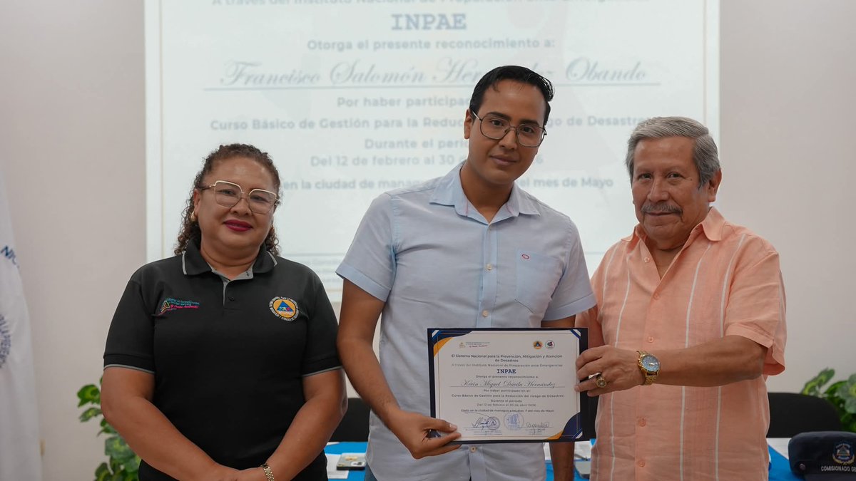 SINAPRED Nicaragua tweet media