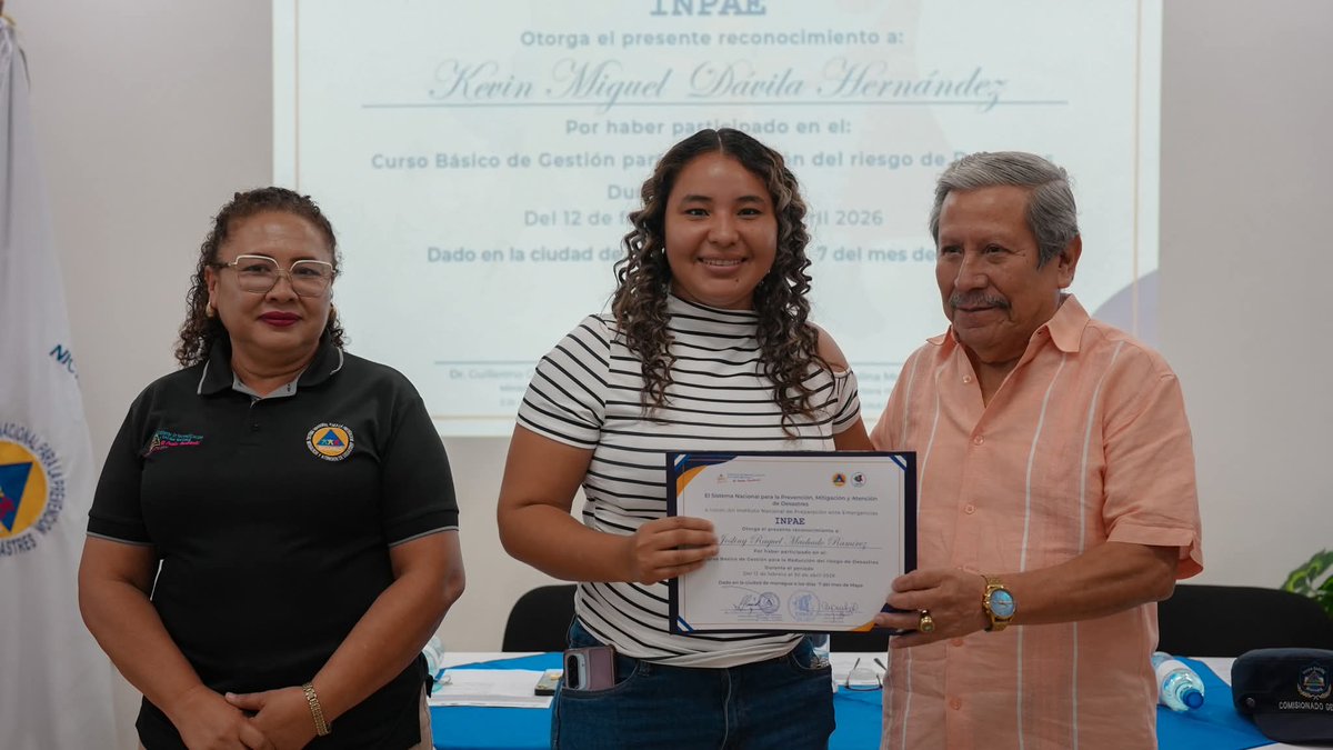 SINAPRED Nicaragua tweet media
