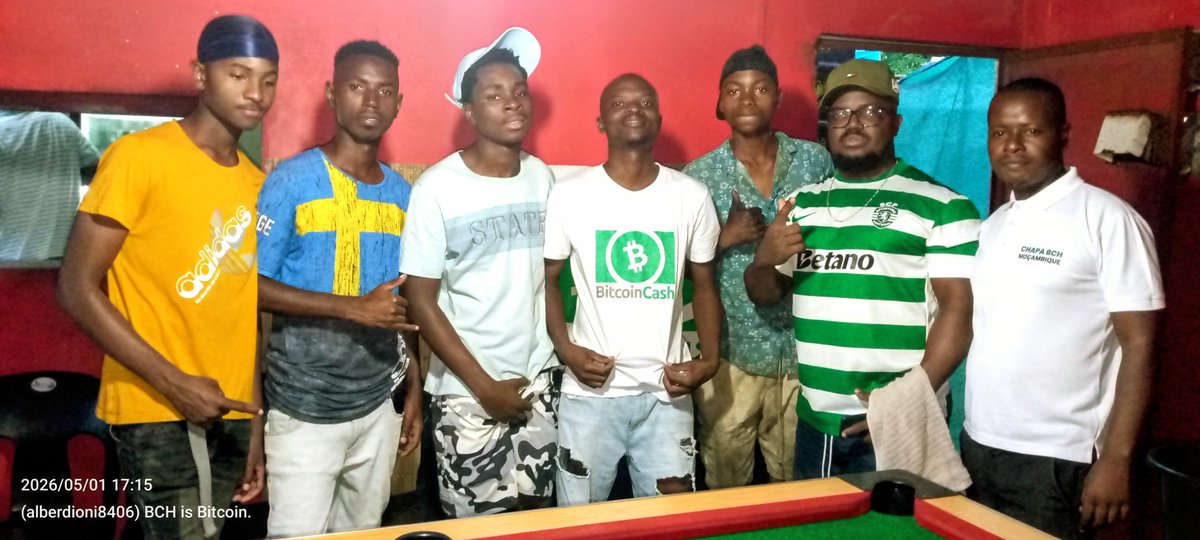 alberdioni8406_'s tweet photo. Setbacks can happen, but they don’t define us. In Moz, the BCH movement is growing. We’ve already done 4 meetups, and young people are showing up, learning, and wanting more. I won’t stop, but we need the car rolling on the streets as a BCH billboard 👇:
https://t.co/9zxNL2cuSA https://t.co/YVm5CR3lmj