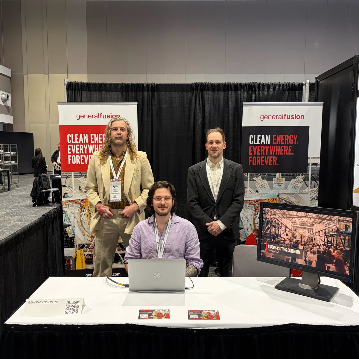 GeneralFusion's tweet photo. It was an energizing week engaging with experts from across Canada’s nuclear industry at the Canadian Nuclear Association’s Annual Conference in Ottawa! 🍁

Canada has a strong nuclear ecosystem, and General Fusion is Canada’s leader in fusion technology. It was great to catch up with our long-time collaborators and partners as we continue to build the future of energy.

Thank you, CNA, for hosting another incredible conference!