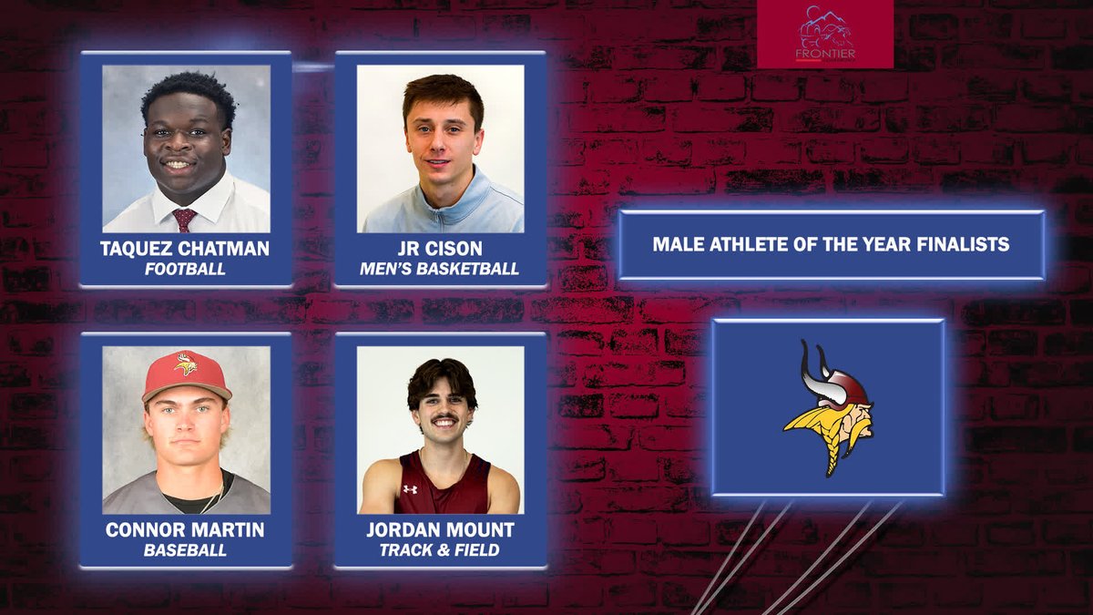 VCSUVikings's tweet photo. 🏆 The 2026 VCSU Male Athlete of the Year Finalists have been announced! https://t.co/tkjF2t2w6j