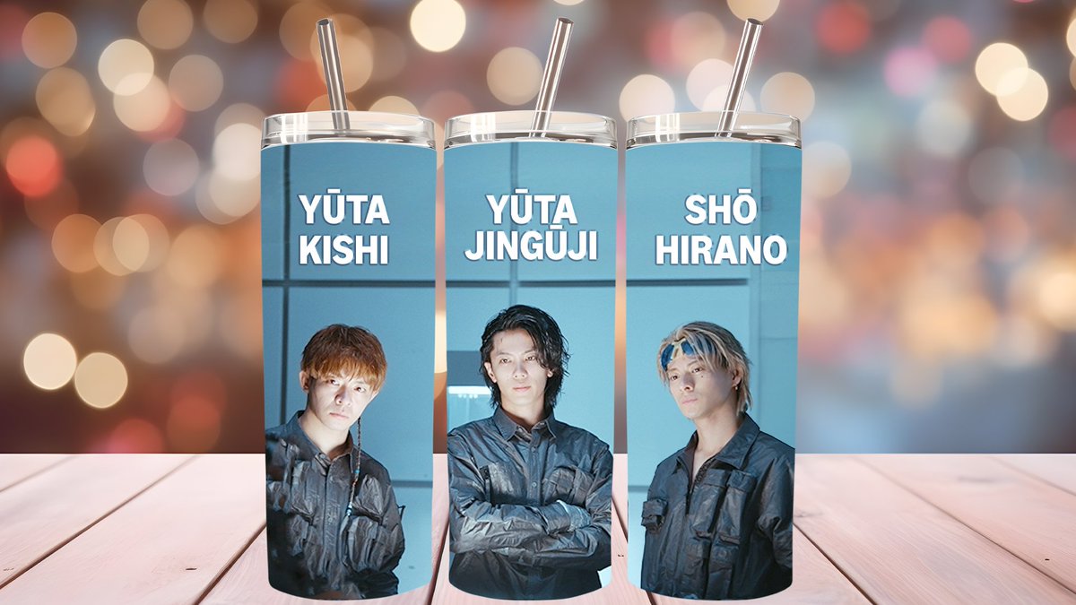 PrimeVideoMX's tweet photo. Mis nuevos vasos favoritos con estos preciosos. #Number_i #AmazonPrimeMx #PrimeVideo #ナンバーアイ https://t.co/kGbXEMoYwG