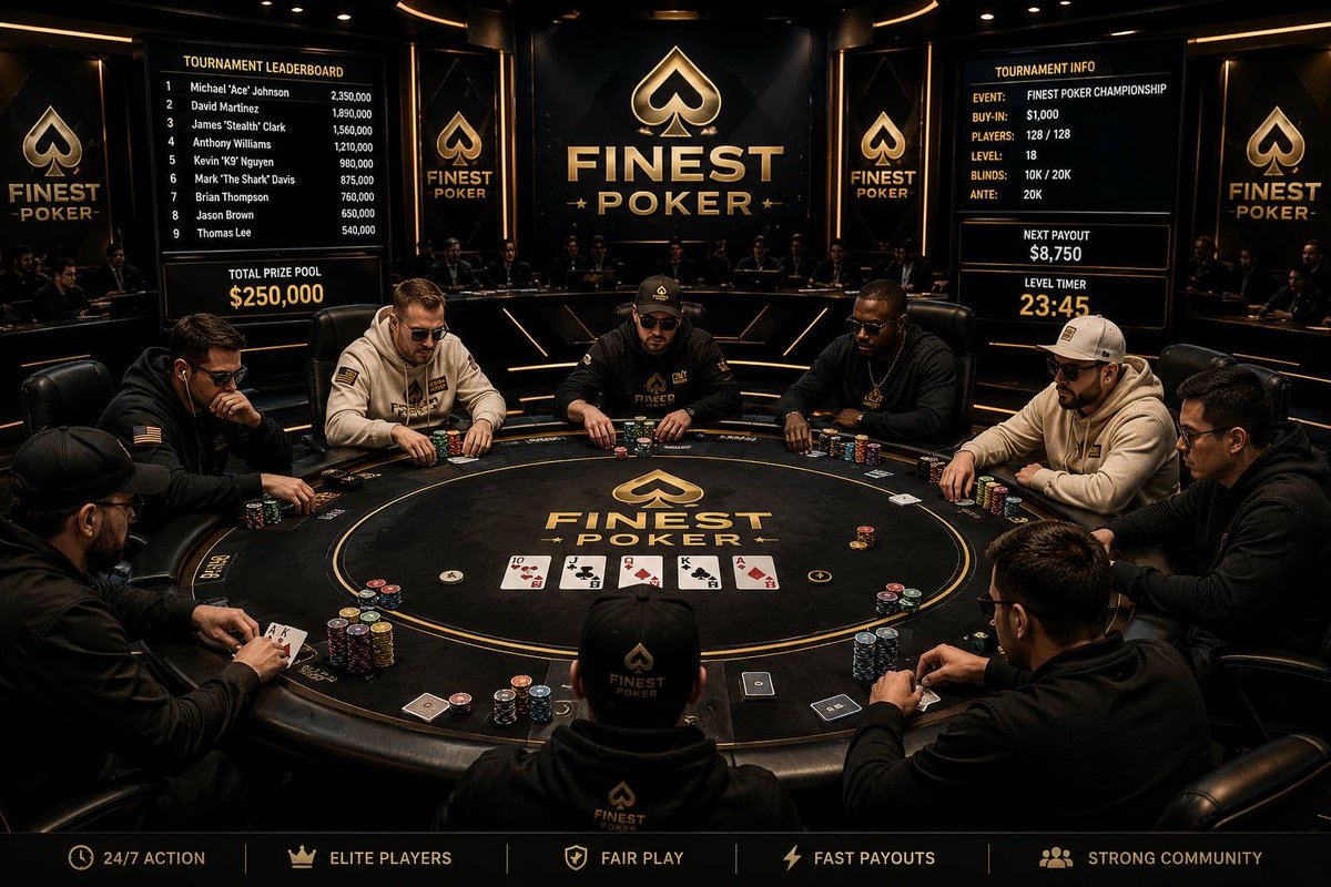 Finest Poker tweet media