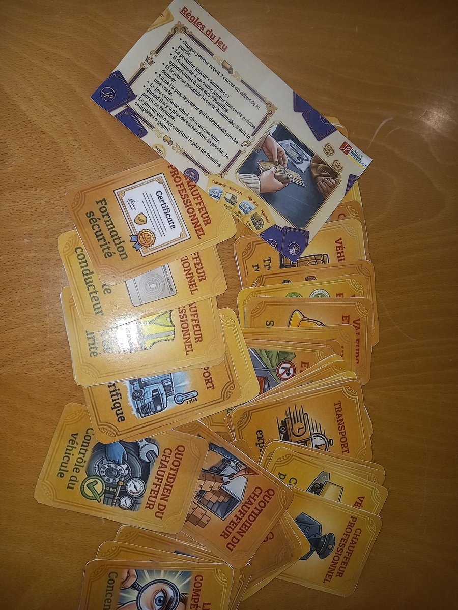 LyceeBourdelle's tweet photo. La classe de 708 #stmg obtient le 2me prix catégorie lycée pour son jeu de 7 familles sur les transports et le métier de chauffeur au concours AFT.  B👏ravo aux élèves, guidés par les bts sam et les enseignants , qui ont su mettre en avant leurs qualités🏆#transportperrenot #AFT https://t.co/CiA3xF0R58
