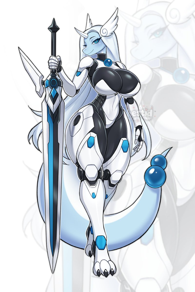 Dragonair Cyber Warrior design