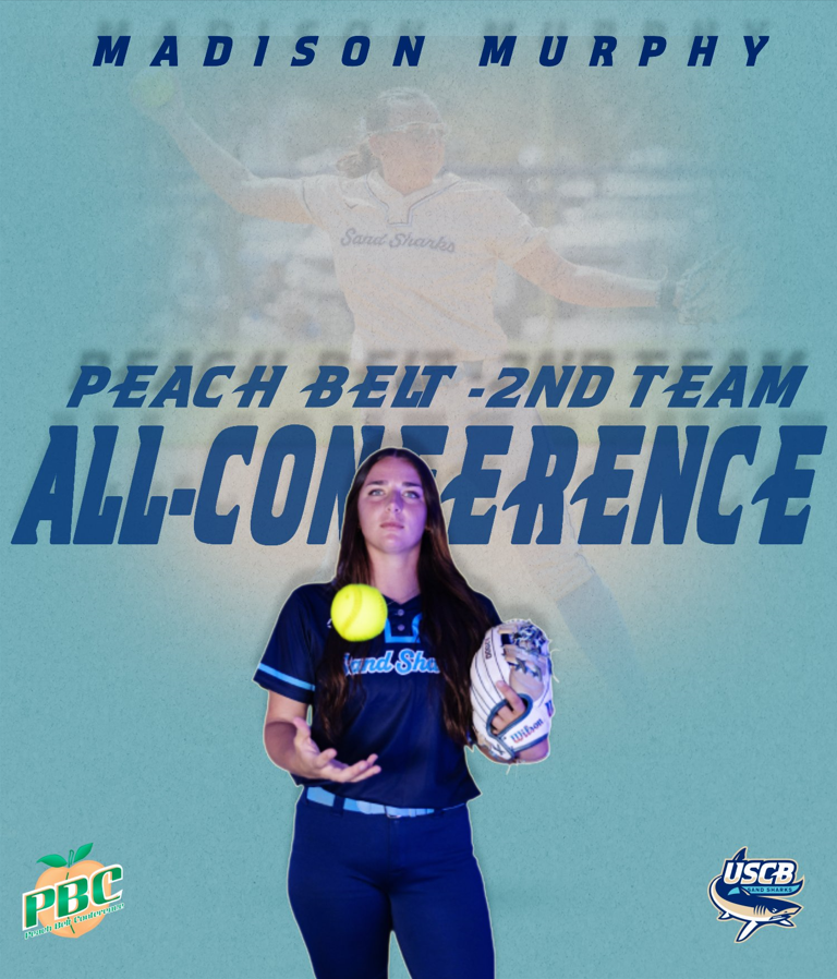 USCBAthletics's tweet photo. Congratulations to Madison Murphy for earning Peach Belt Second Team All-Conference! 
#FINSUP https://t.co/5t4sFqqErf
