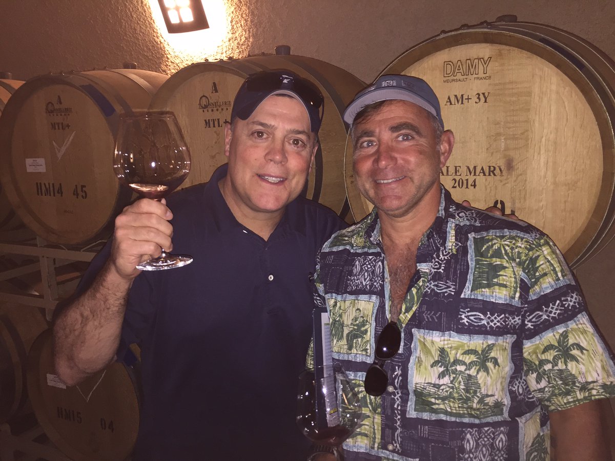 CiC16foundation's tweet photo. Thirteen years ago today, deep in a cave in Sonoma, CA, we witnessed the birth of an exquisite Russian River Pinot Noir. Donations made in the name of The Pinot Line have supported pediatric patients every year since. À la vôtre! - Pat LaFontaine @NHL @NHLPA @NYIslanders @BuffaloSabres