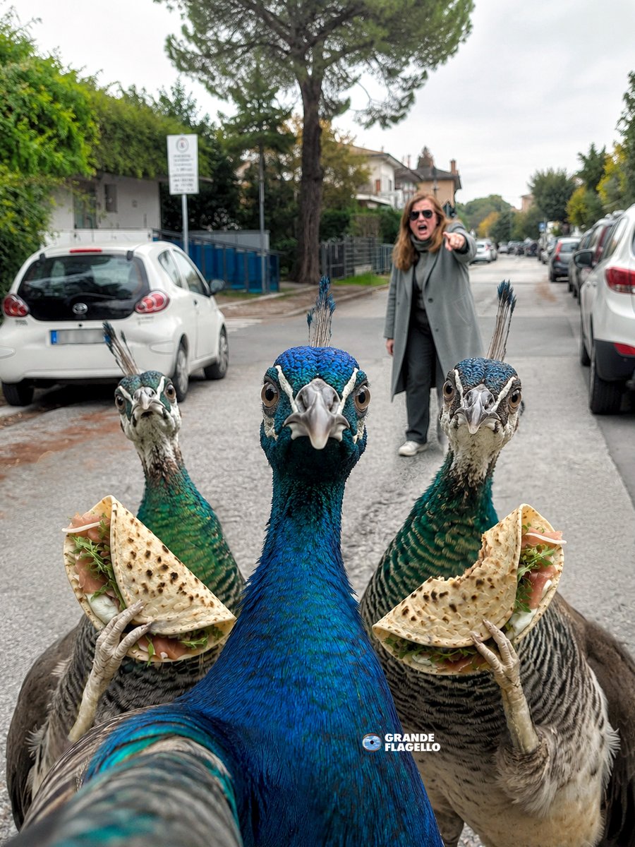 Italian peacocks 🦚