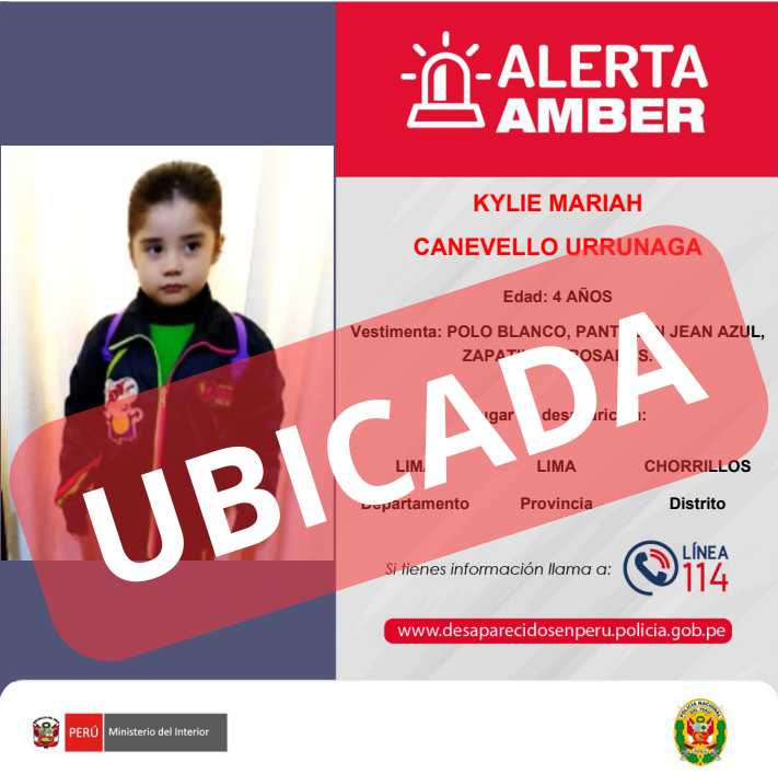 Alerta Amber PNP tweet media
