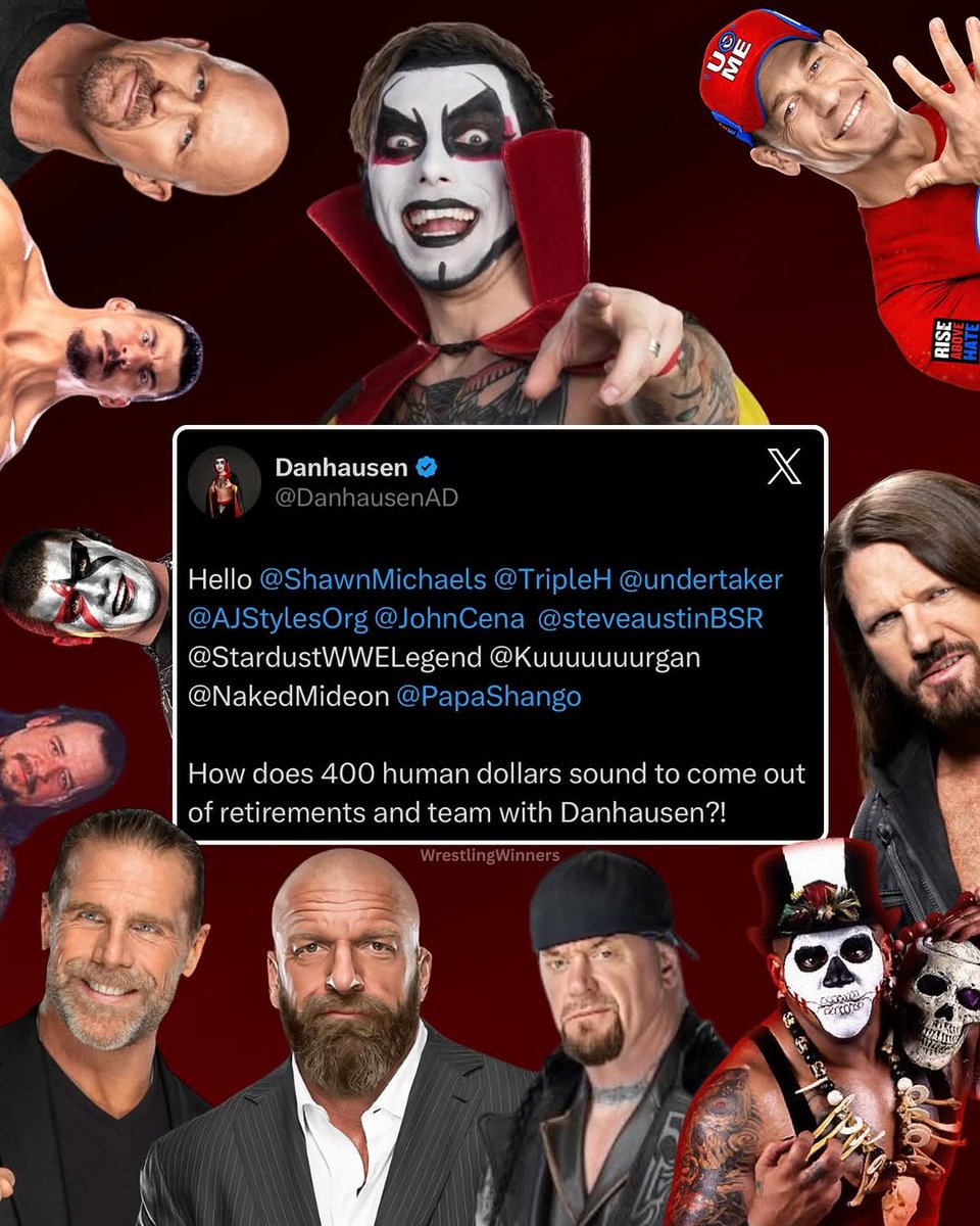 Danhausen : The Curse Master😈 tweet media
