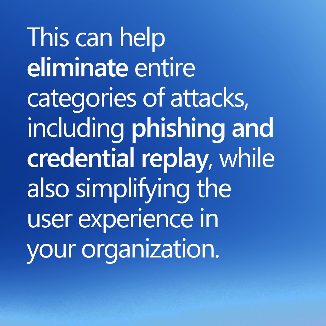msftsecurity's tweet photo. Keep your finger on the pulse and learn how to introduce your organization to the safe and secure world of passkeys with our World Passkey Day blog. 🫆
