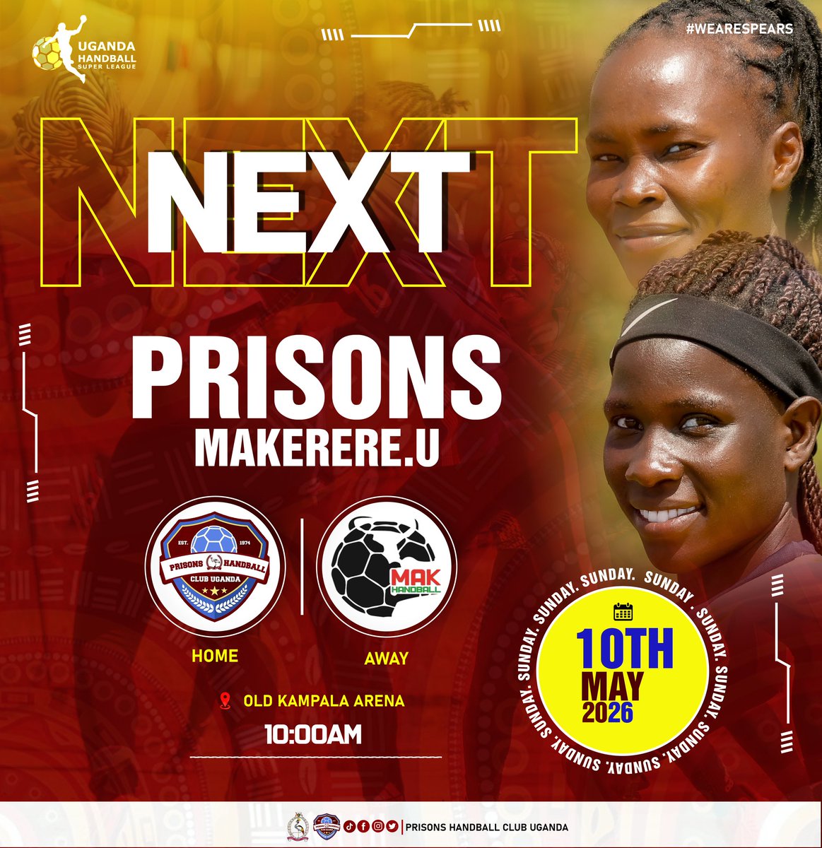 Prisons Handball Club Uganda tweet media
