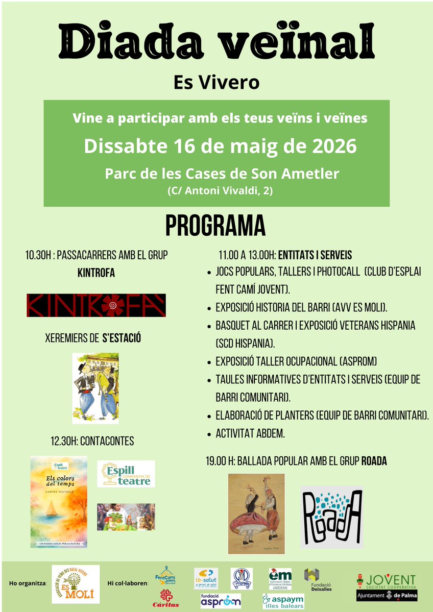 Vos animem a participar!.