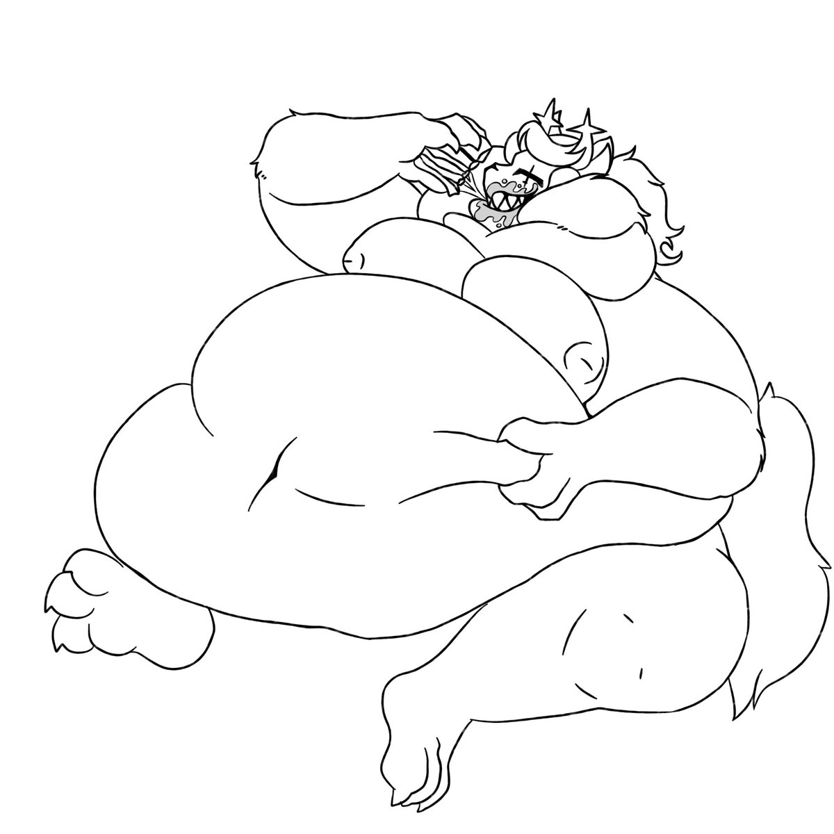 LeNicksito's tweet photo. Making FAT 

DRAW FOR @fatfurrenjoyer https://t.co/VmkzkQapVu
