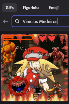 Labyrintweet's tweet photo. Agora eu tenho gif dedicado quando pesquiso meu nome da barra de gif não tô tankando https://t.co/B2j5IHsJyj