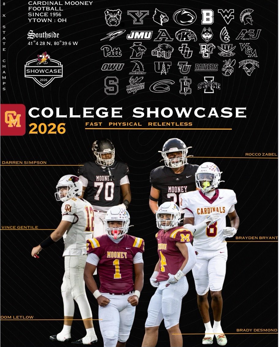 football_mooney's tweet photo. Thank you to the over 50 college coaches that took the time to come watch our players yesterday! #MenofMooney https://t.co/HbCdecYSO2