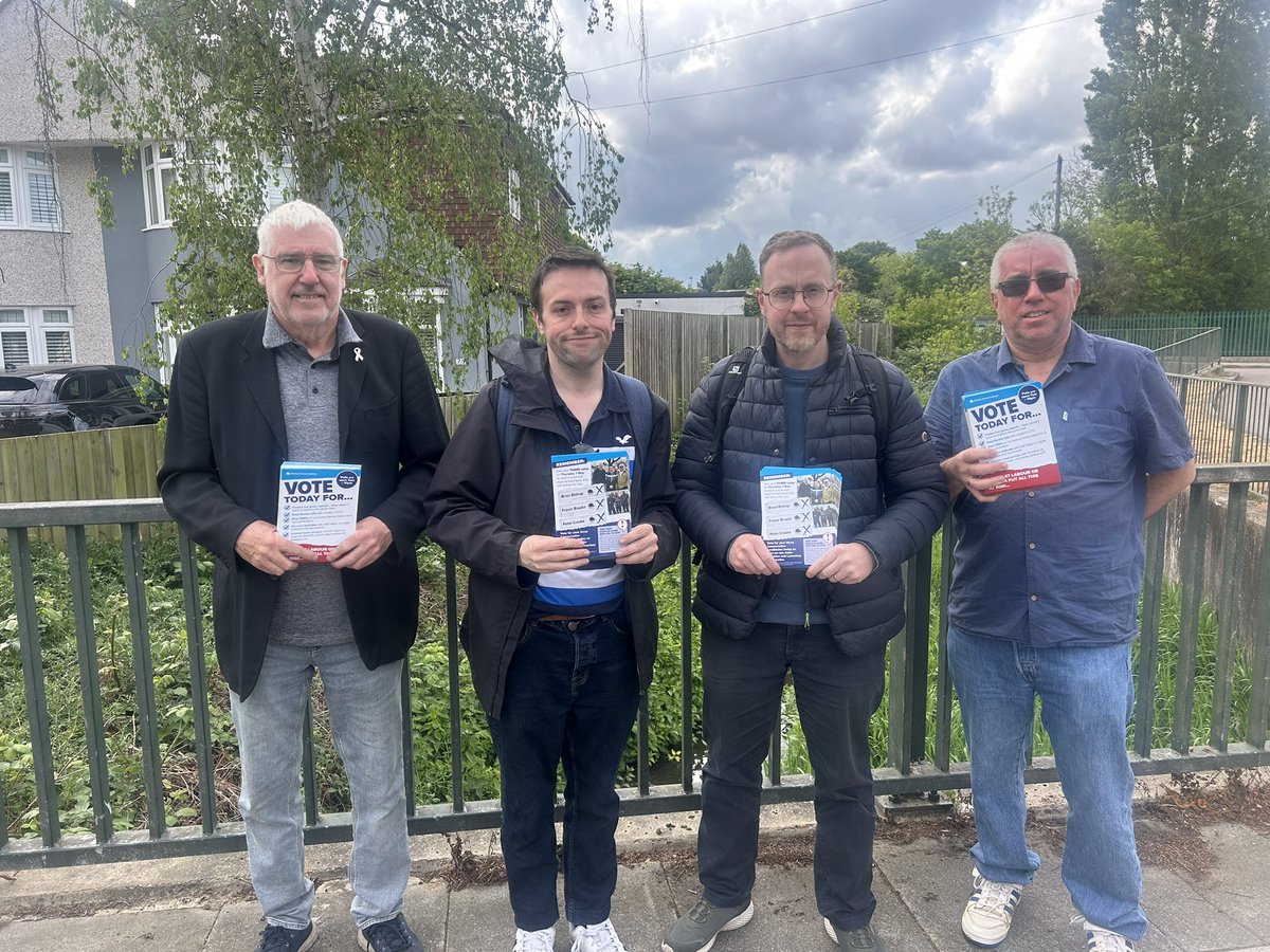 BandLTories's tweet photo. 💙Our work to keep Blackfen and Lamorbey Blue continues. 

🗳️So many of you are coming out to vote a safe, secure and prosperous Blackfen, Lamorbey and Bexley. 

⚠️With just over 3 hours till polls close, don’t miss out on your chance to vote for it too.

#VoteConservative https://t.co/ttBJAvkLrP