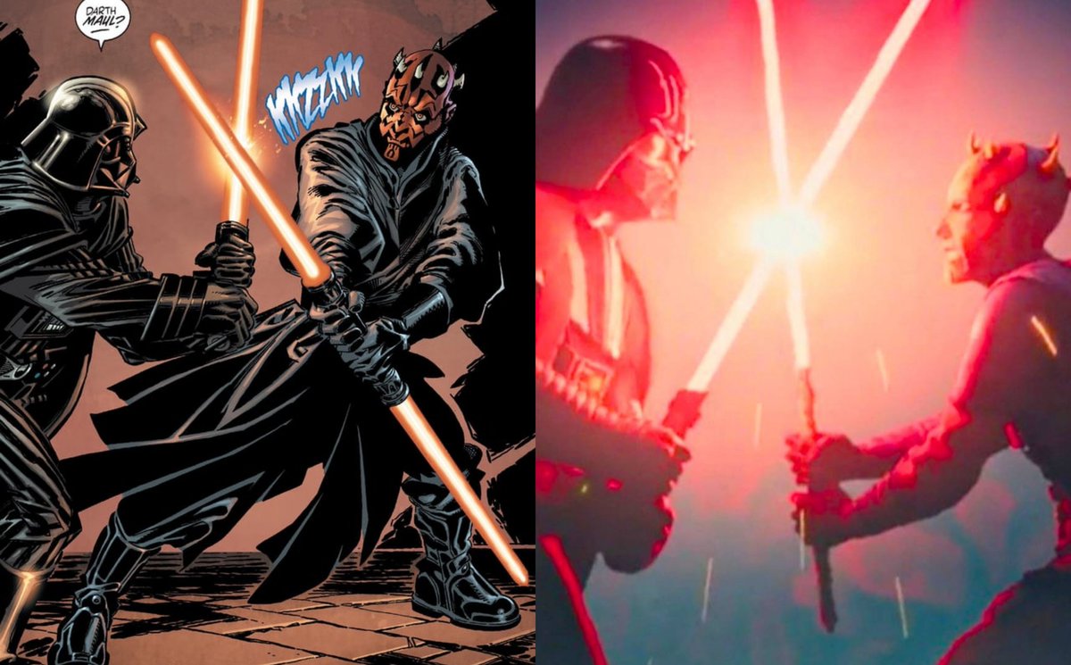 So grateful we finally got the meeting between Vader and Maul #MaulShadowLord