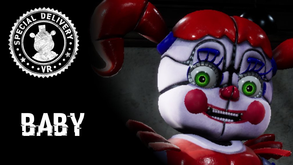 Rebooted_VR's tweet photo. Circus Baby appears with yet another brand new environment! Watch below :) https://t.co/H1CRJI7UMC