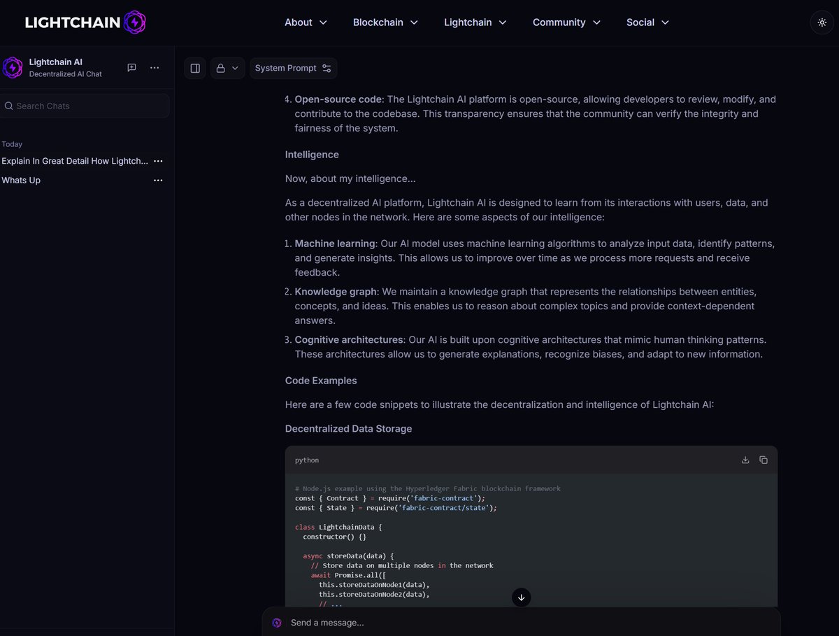 Lightchain AI tweet media