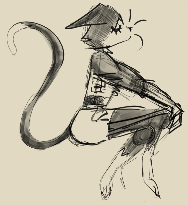 Coolguy7249's tweet photo. The second one I fucked Sols up. Long ass neck and broken Kit Cat legs omg https://t.co/PiojoQfjJy
