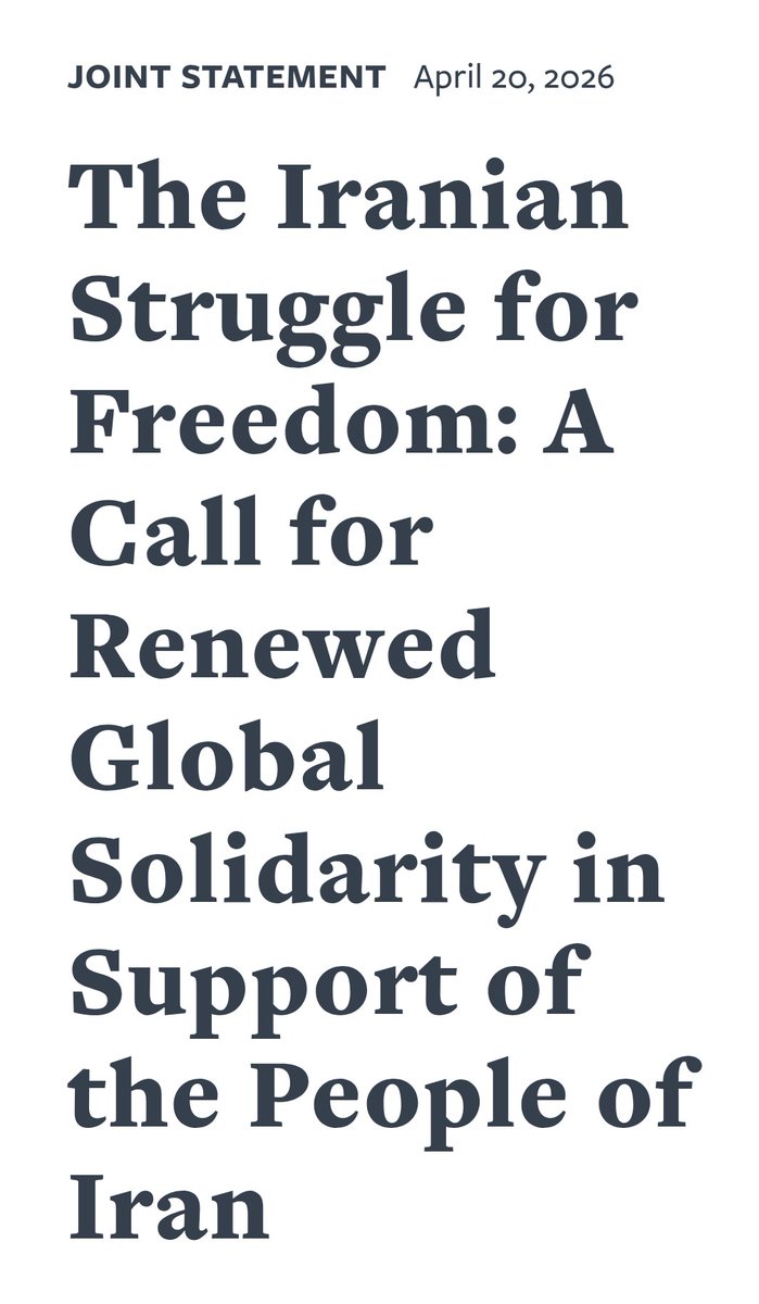 punkpater's tweet photo. @freedomhouse:
The international community should be guided by Iranian voices on decisions about Iran’s future. Governments and international institutions should meaningfully consult and engage Iranian civil society leaders &amp; human rights defenders.
#FreeIran https://t.co/B1f59OY1WE