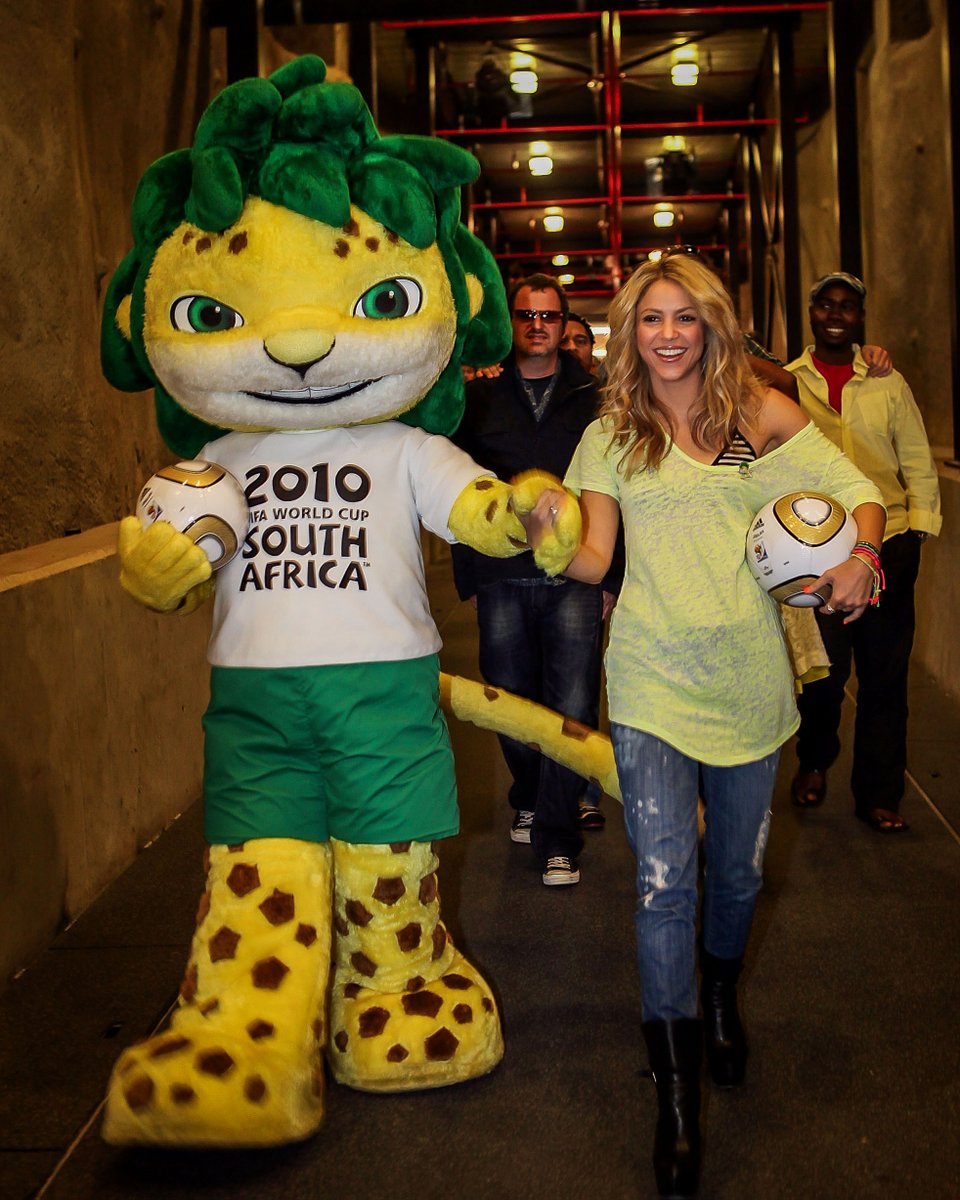 When you find out Shakira's dropping an official World Cup song again 😍