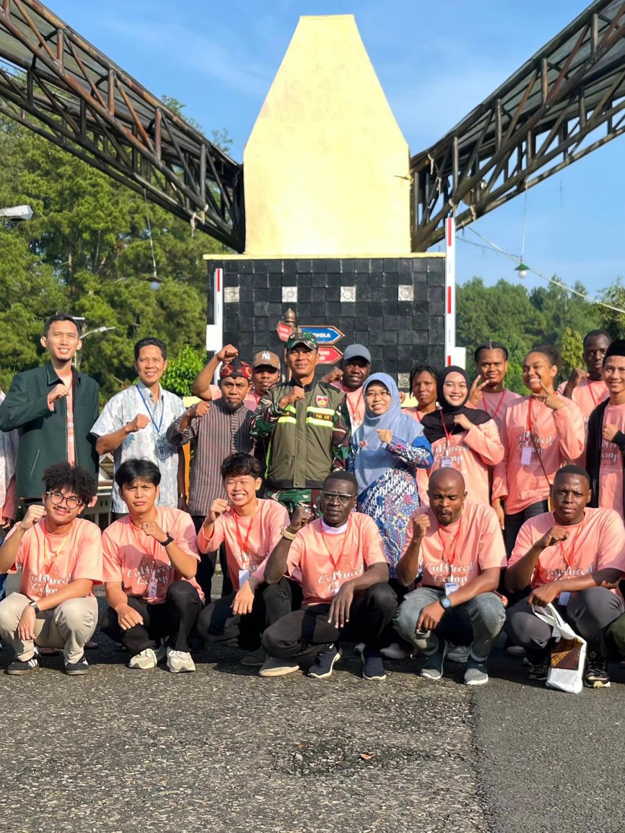 abdallah_rabiu1's tweet photo. Wrapping up the #CulturalCamp2026 in Indonesia🌍🇮🇩 

A journey of unity with 7 nations, A great platform for global youth &amp; entrepreneurs, We will miss you all 🤝🔥🌍🇳🇬 🇹🇭 🇮🇩 🇹🇱 🇸🇧 🇹🇿 🇿🇼.

​@UINGusDur @ITS_Surabaya #InternationalStudents #Entrepreneurship #Nigeria https://t.co/gr8lWagVcx
