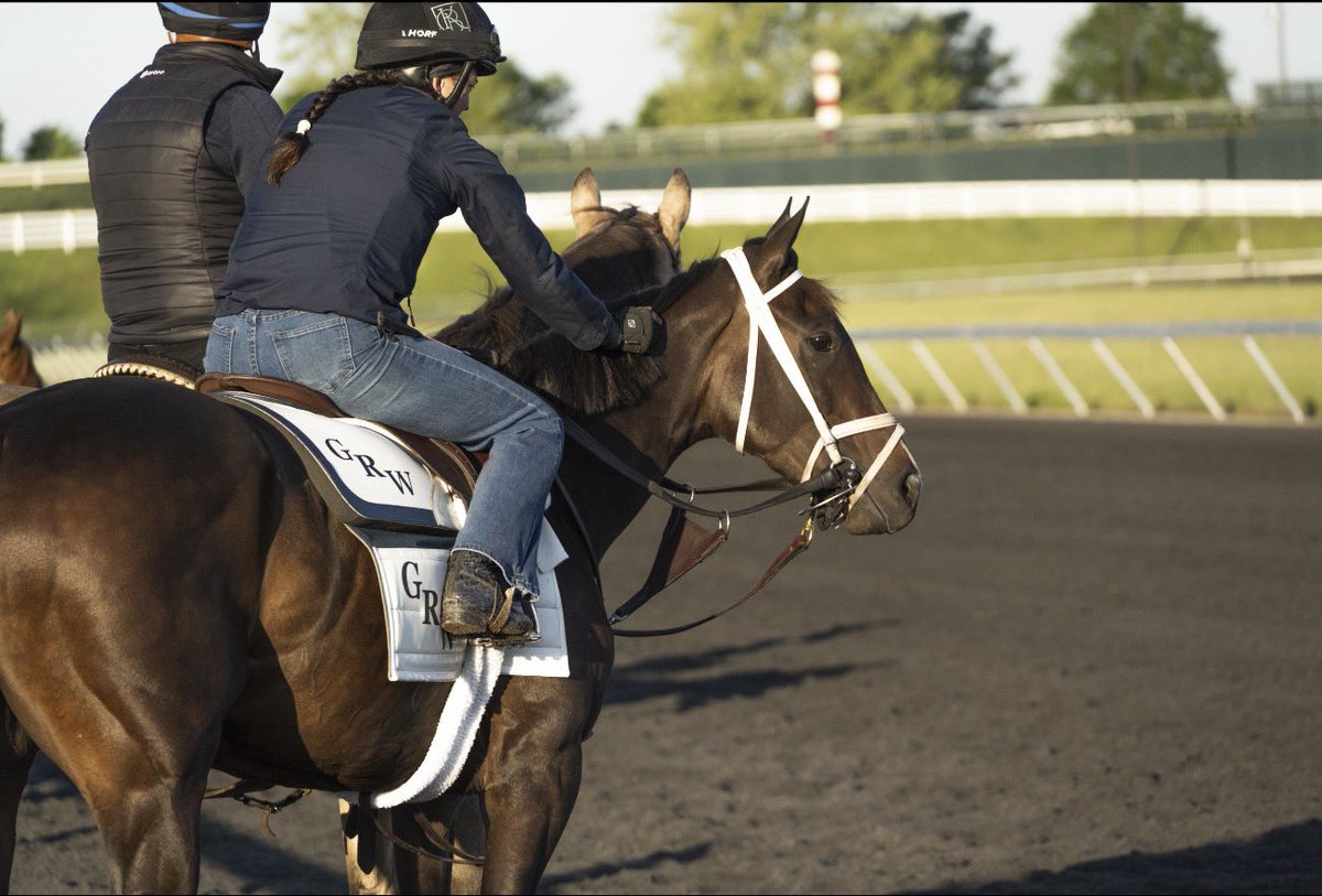 Loved getting out to @keeneland this morning to see our @BreedersCup ...