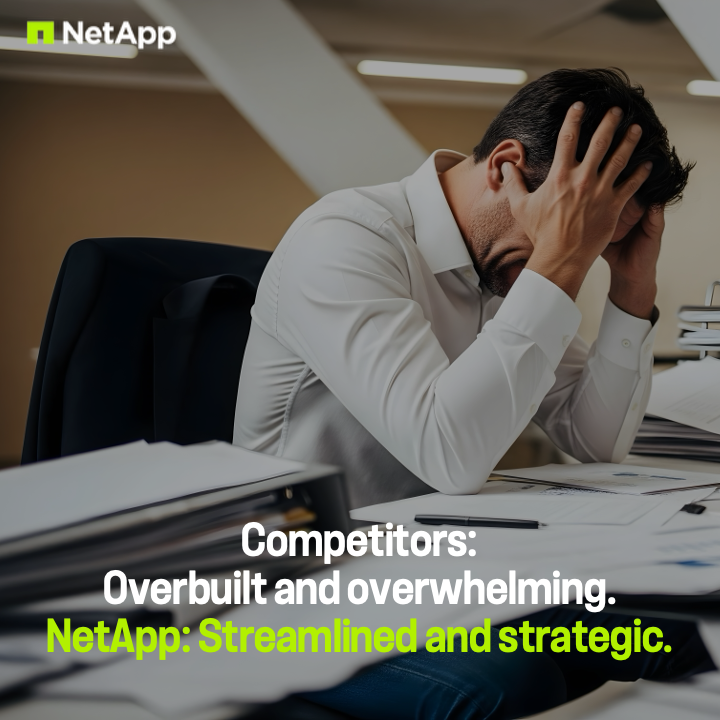 NetApp tweet media