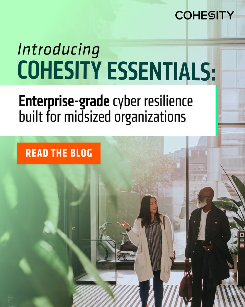 Cohesity tweet media