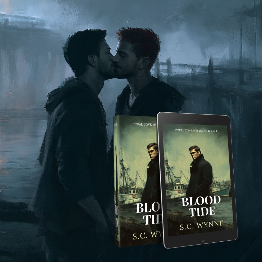 New MM Mystery Romance by S.C. Wynne
books2read.com/u/3GndYL 
When a fisherman dies, Police Chief Hale needs to figure out if it was accidental or not. And that sexy, yet annoying, reporter Spencer Cross keeps snooping around.