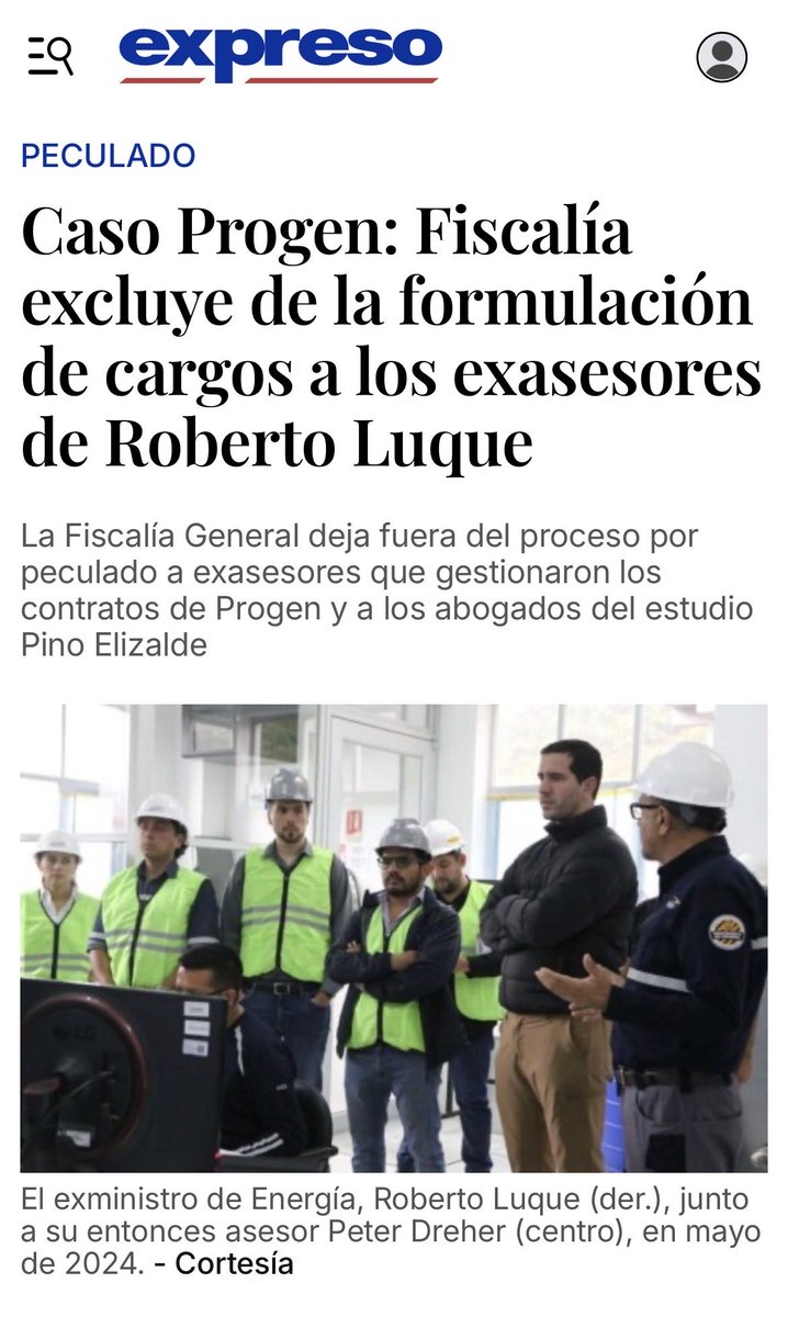 Cuenta la historia del Ecuador que hubo una vez una <a href="/FiscaliaEcuador/">Fiscalía Ecuador</a> al servicio de un gobierno autoritario, que al momento de caer fueron procesados todos aquellos que creyeron que se habían librado de ser enjuiciados. Aclaro que no soy clarividente, solo tengo memoria.