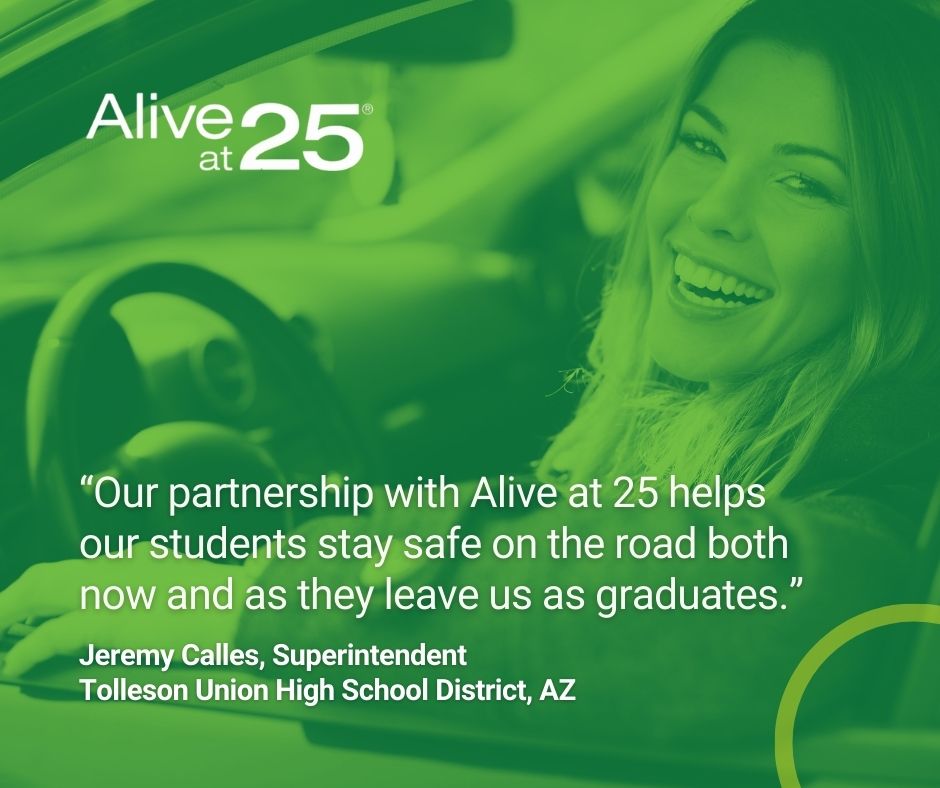 ACNSC's tweet photo. Alive at 25 is expanding across Arizona schools and communities, bringing proven driver safety training to teens and young adults.

Learn more: https://t.co/7bOCxOEILP

#RoadwaySafety #DefensiveDriving #KeepEachOtherSafe https://t.co/dRqlTiujon