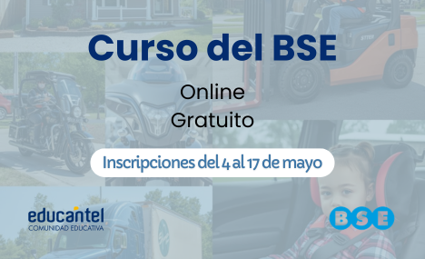 educantel's tweet photo. ✨¡Están abiertas las inscripciones para los cursos del BSE a dictarse por Educantel!
 ✨ Inscripciones del 4 al 17 de mayo.
Inicio: 25 de mayo
👉Inscripciones en https://t.co/jXw2VU4jXE 
👍 Consultas a: educantel@antel.com.uy https://t.co/euwavmozcy