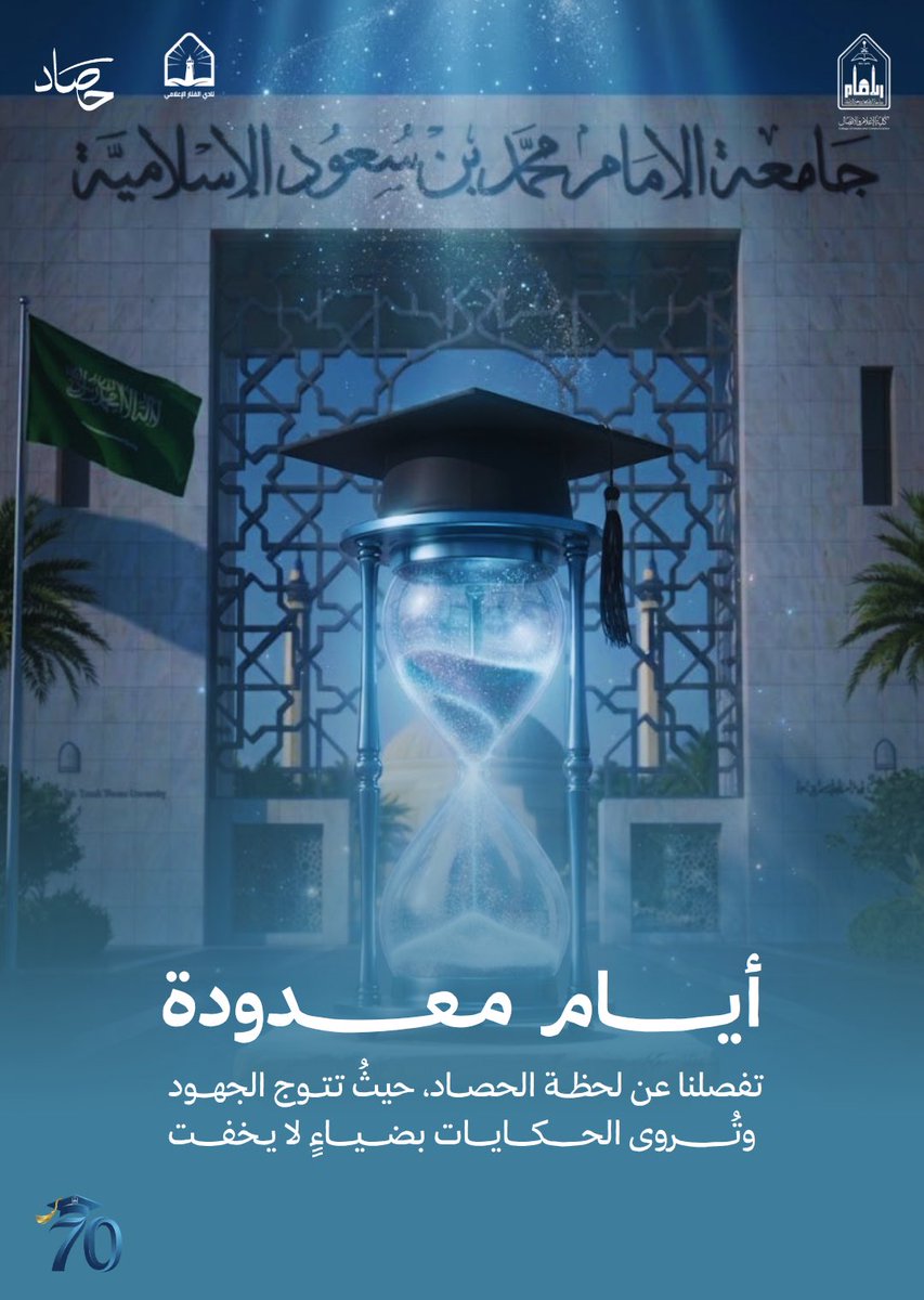 fanarcmc1's tweet photo. بدأ العد التنازلي ⏳
أيام قليلة تفصلنا عن لحظة ننتظرها بكل فخر..حفل تخرج طالبات الدفعة (70) من كلية الإعلام والاتصال.

كونوا على الموعد ✨

#الدفعة_70
#كلية_الإعلام_والاتصال https://t.co/XxWd4tMncS