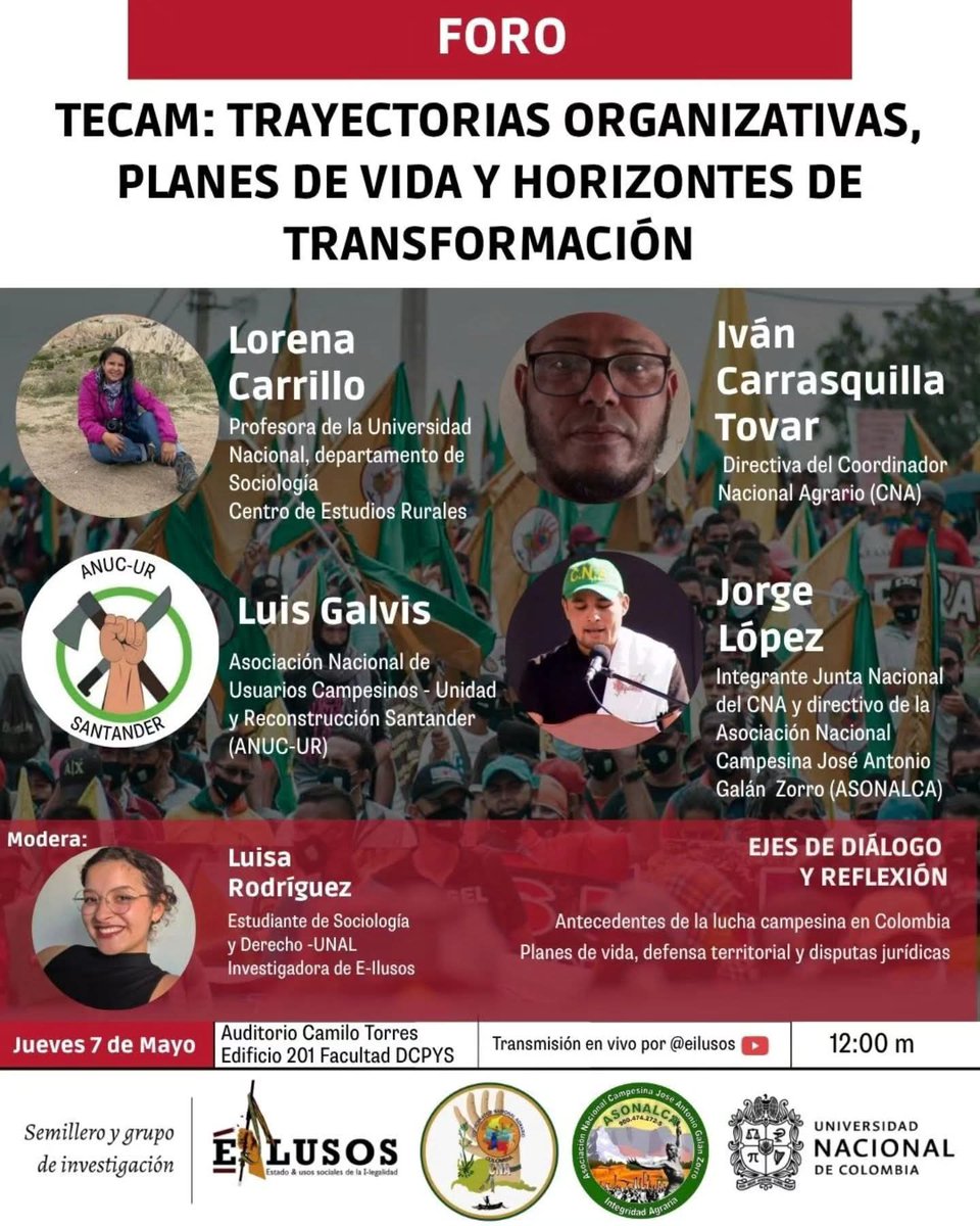 Coordinador Nacional Agrario | CNA-Colombia tweet media
